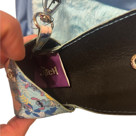 SOLD Bioworld Disney Stitch Fuzzy Figural Backpack - Picture 5 of 16